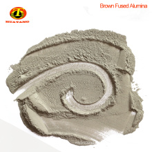 Brown aluminum oxide powder abrasive for stone polishing